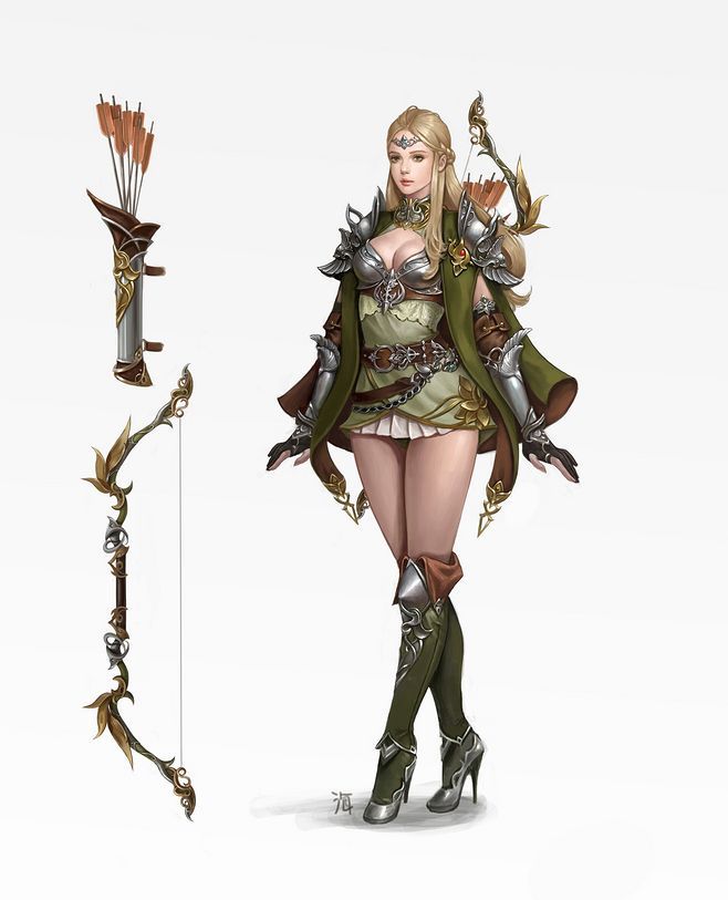 游戏原画有哪些分类?(图3) PG原画